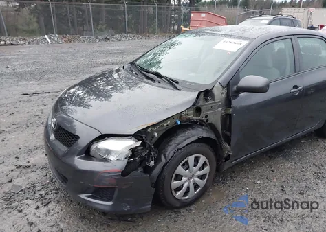 2010 Toyota Corolla Le z USA, uszkodzony, nr VIN 1NXBU4EE4AZ308190